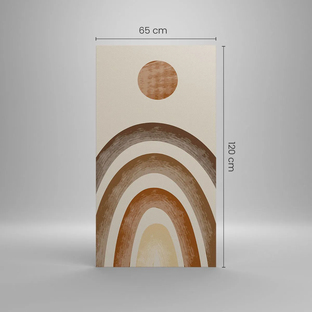 Bild auf Leinwand - Leinwandbild - In einer weit entfernten Galaxie - 65x120 cm