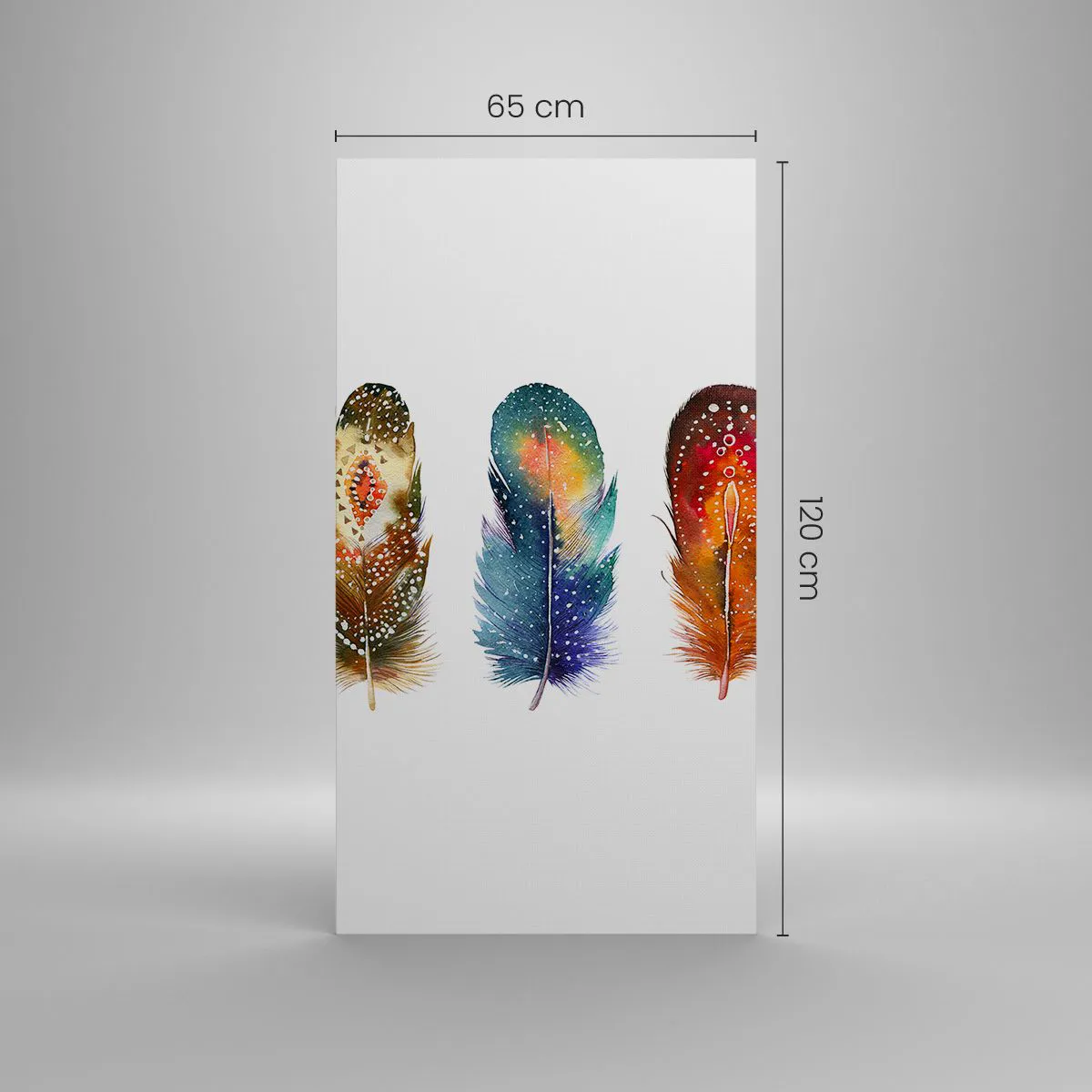 Lærredstryk - Billede på lærred - Ritualer, ordinancer, mysterier - 65x120 cm