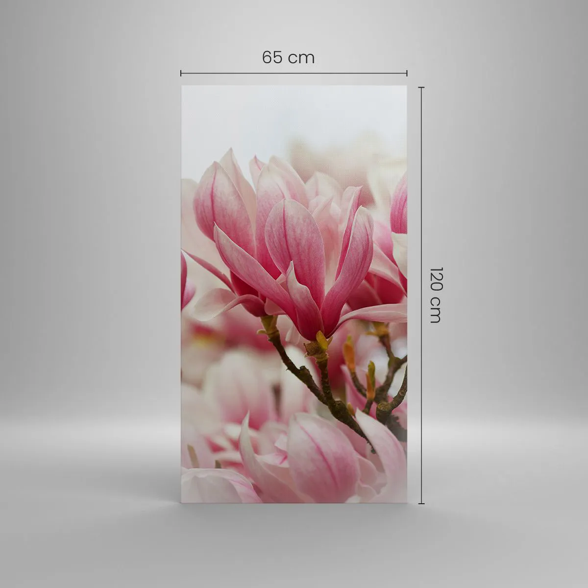 Canvas picture - Spring Flowers - 65x120 cm