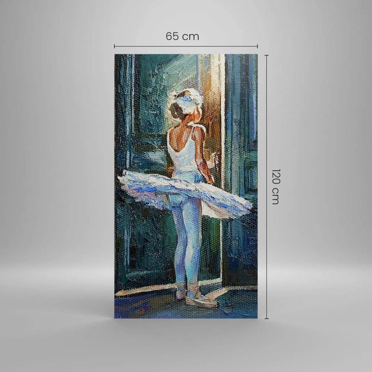 Obraz na plátne - Pred predstavením - 65x120 cm