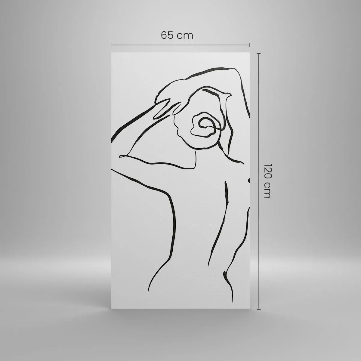 Quadro su tela - Stampe su Tela - Nudo mattutino - 65x120 cm