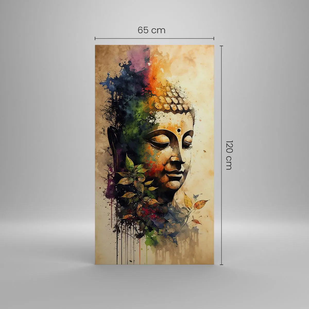 Obraz na płótnie - Namaste! - 65x120 cm