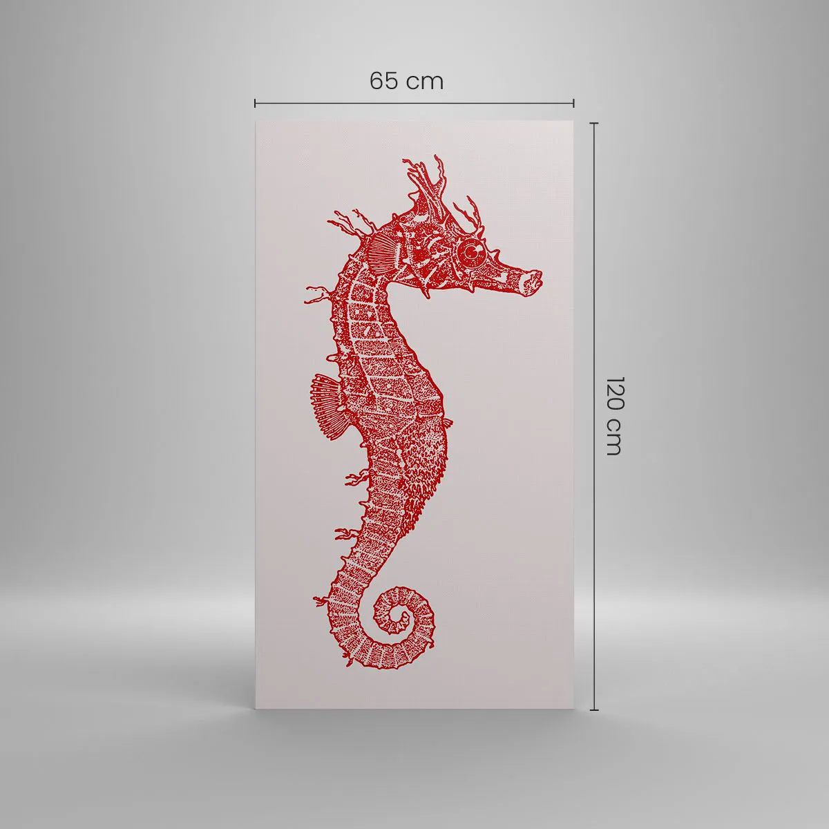 Impression sur toile - Image sur toile - Une créature complexe - 65x120 cm