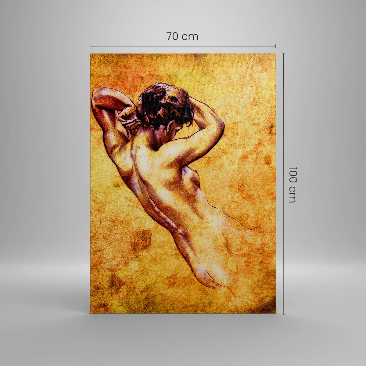 Canvas picture - Discovered but Still Mysterious - 70x100 cm