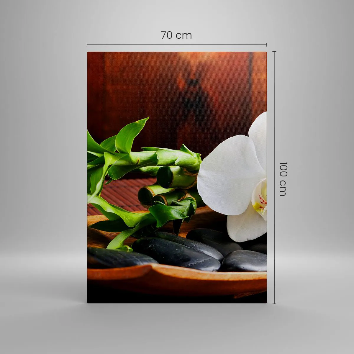 Vászonkép - Engedd át magad a természet érintésének - 70x100 cm