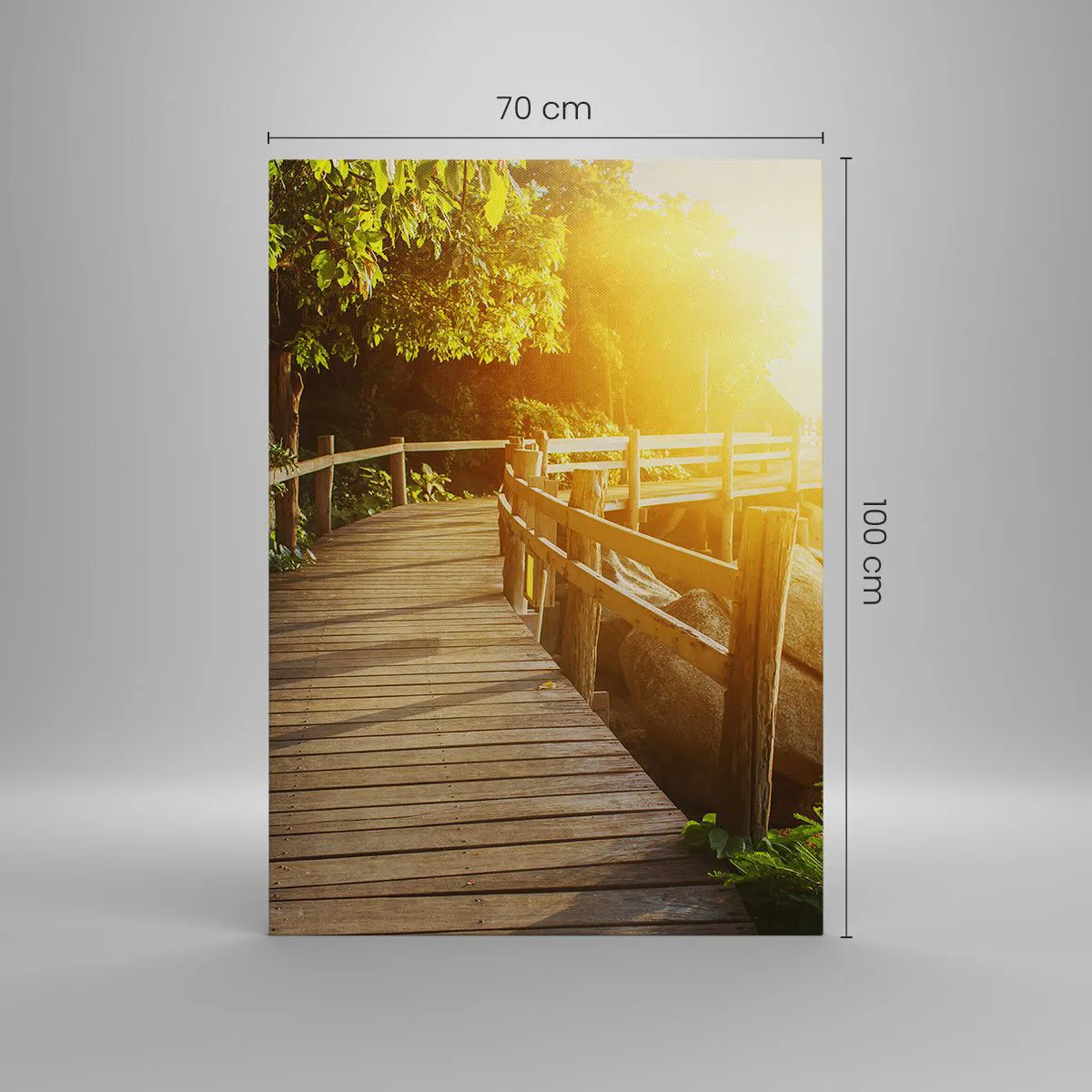 Schilderen op canvas - Nog een beurt, nog een wonder - 70x100 cm