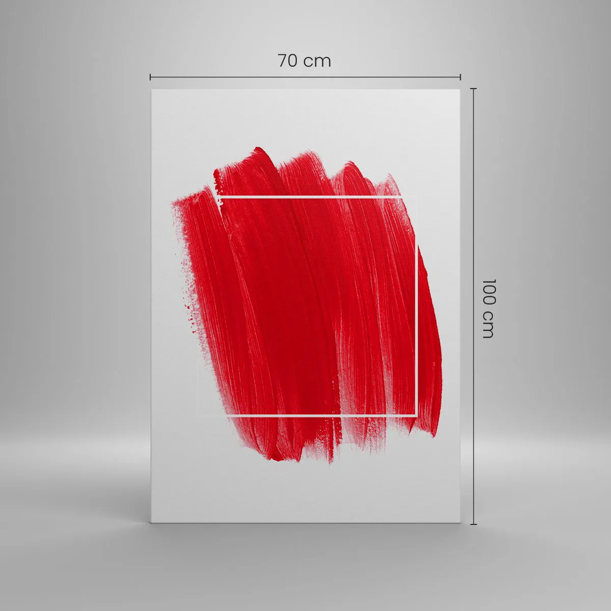 Quadro em tela - Fora do quadro - 70x100 cm