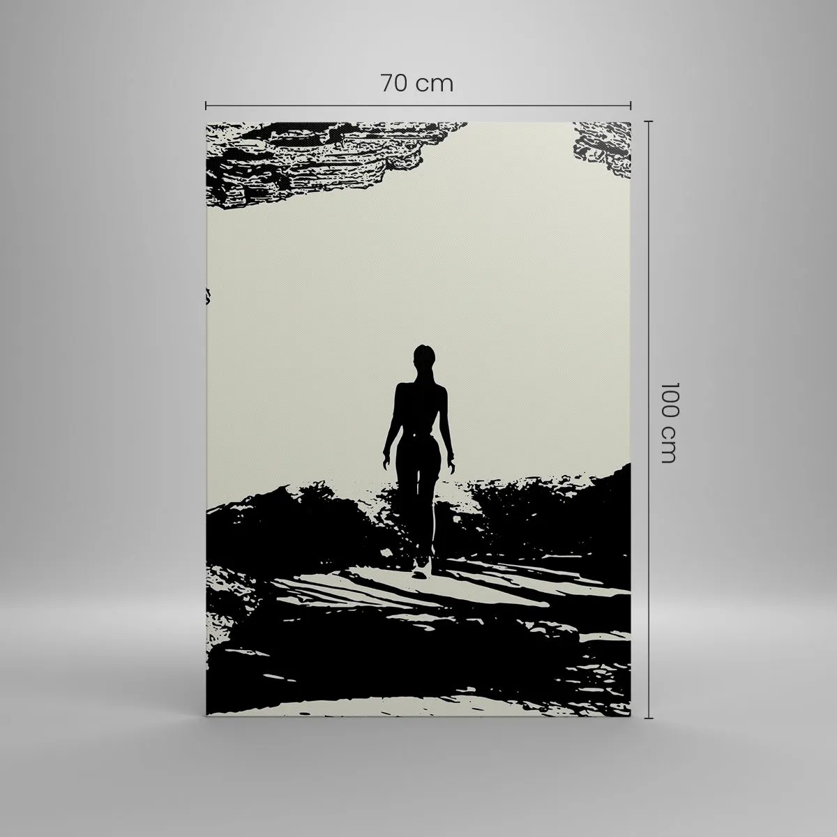 Obraz na plátně - Nový pohled - 70x100 cm