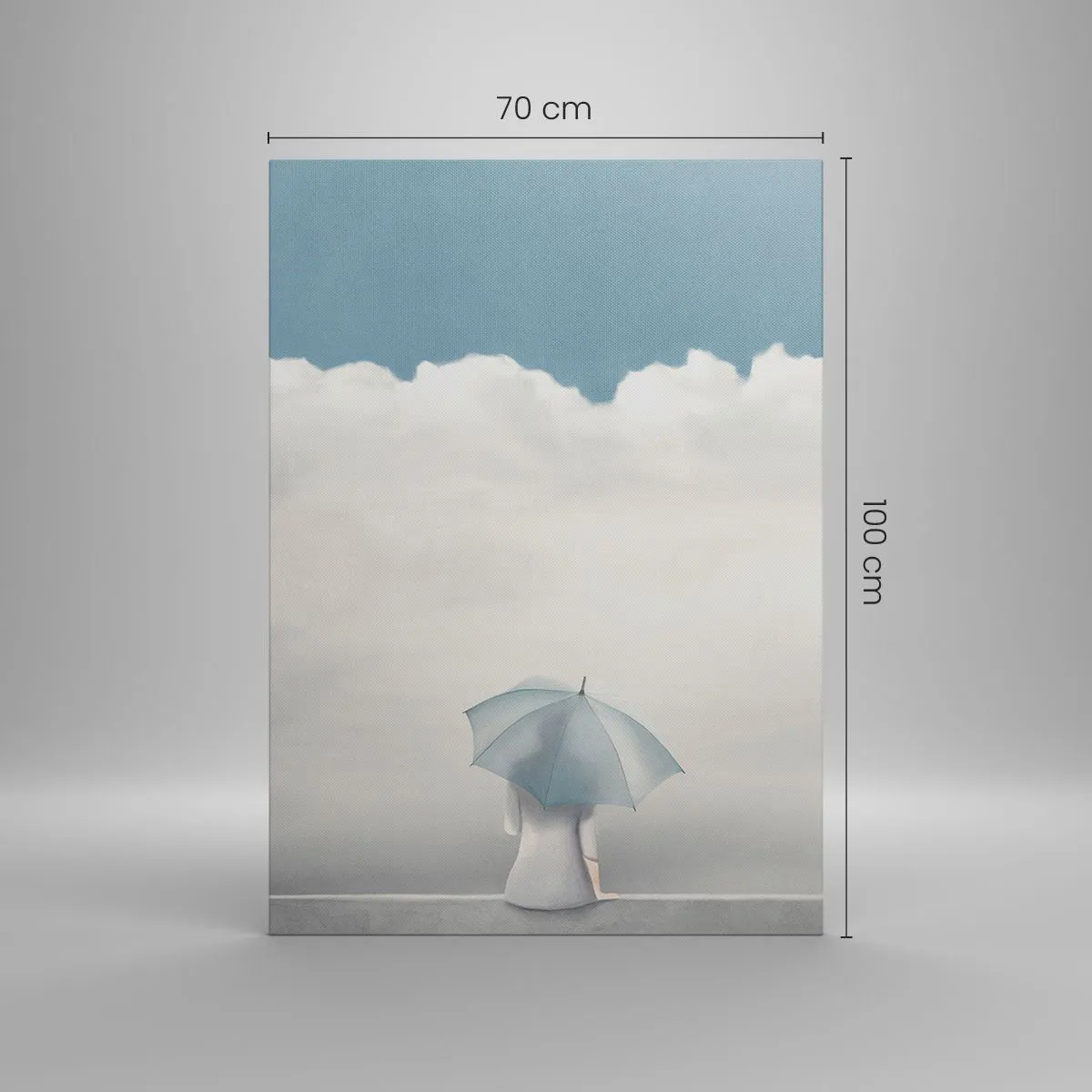 Tablou pe pânză - La limita dintre realitate și vise - 70x100 cm