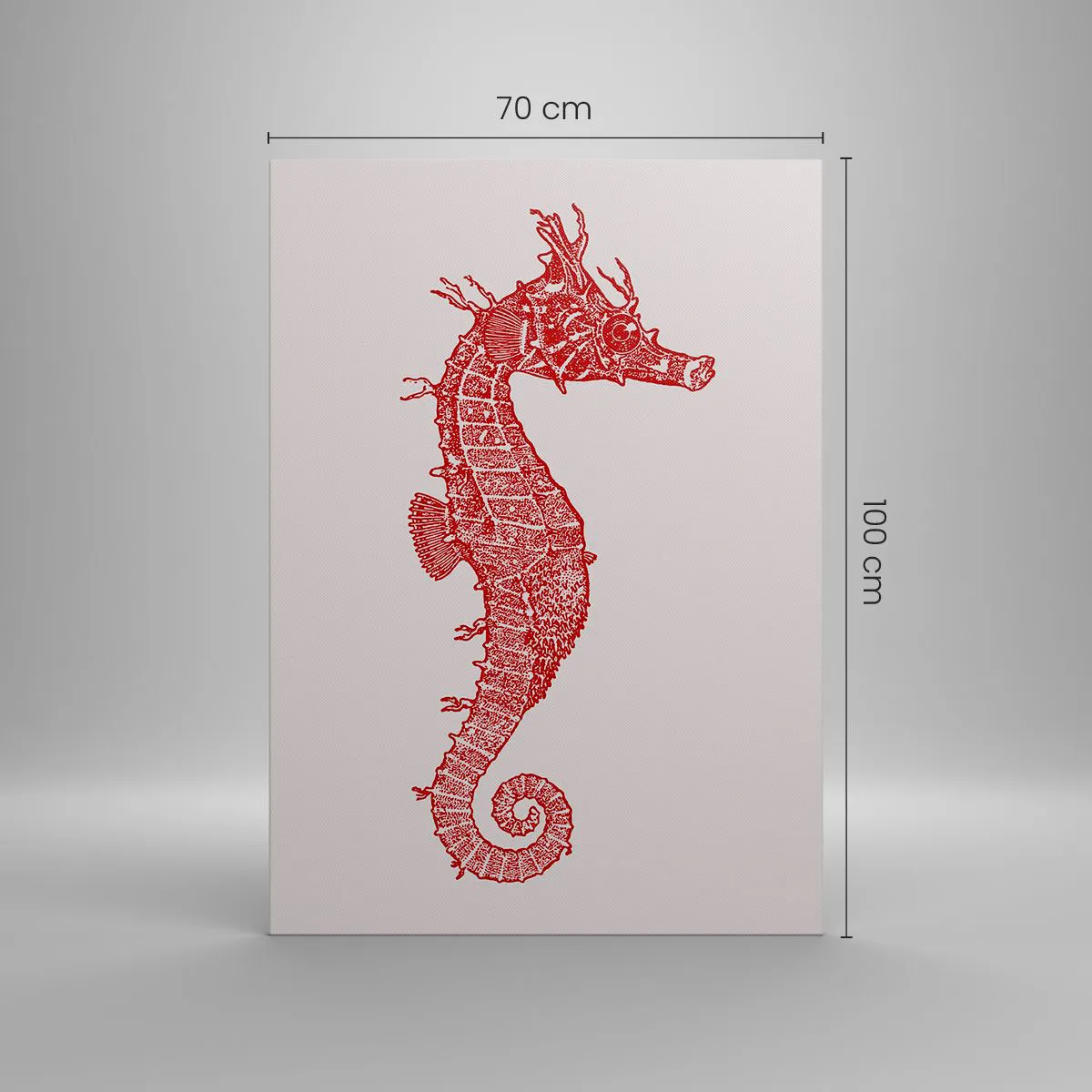 Impression sur toile - Image sur toile - Une créature complexe - 70x100 cm