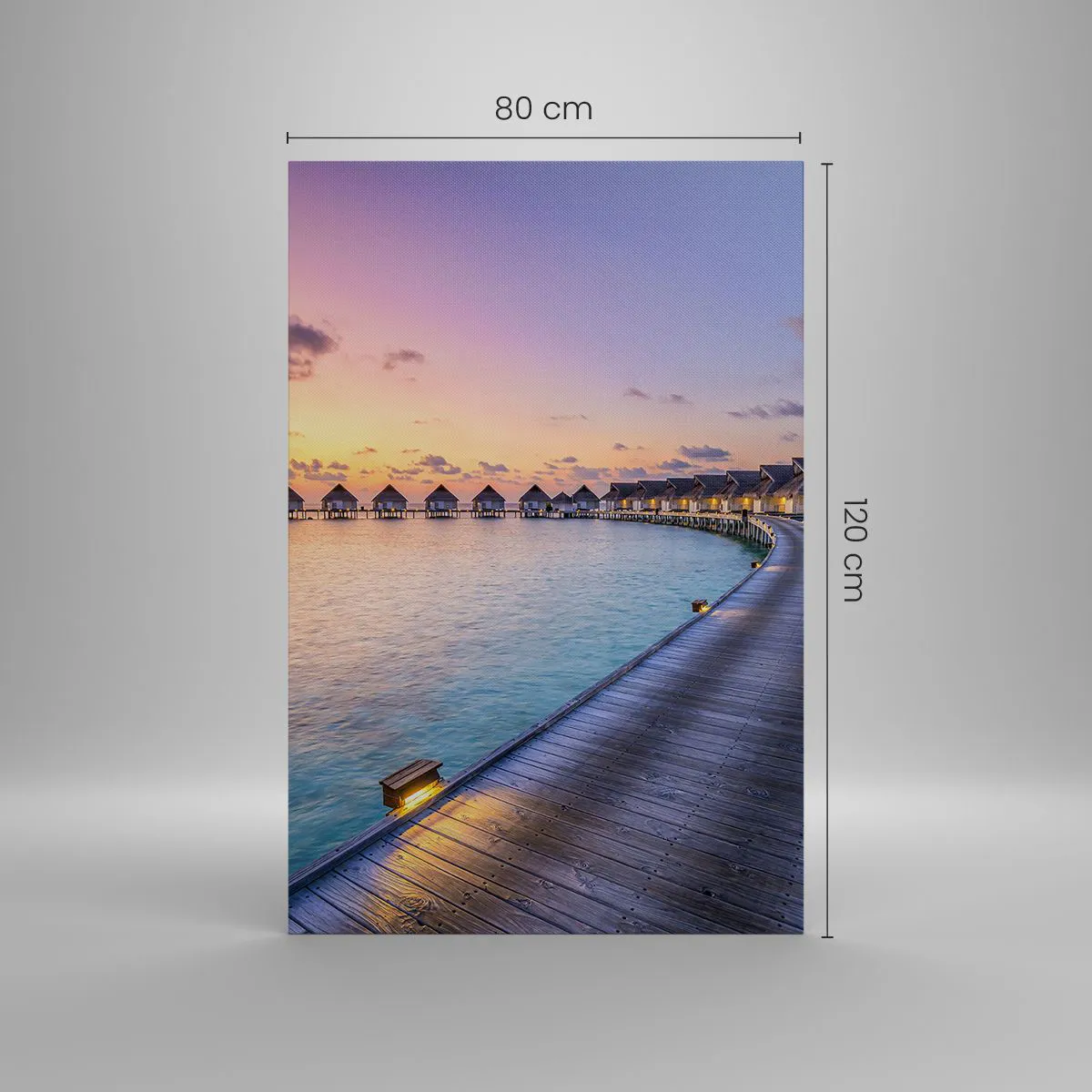 Obraz na plátně - Prázdniny - návrat k pramenům - 80x120 cm