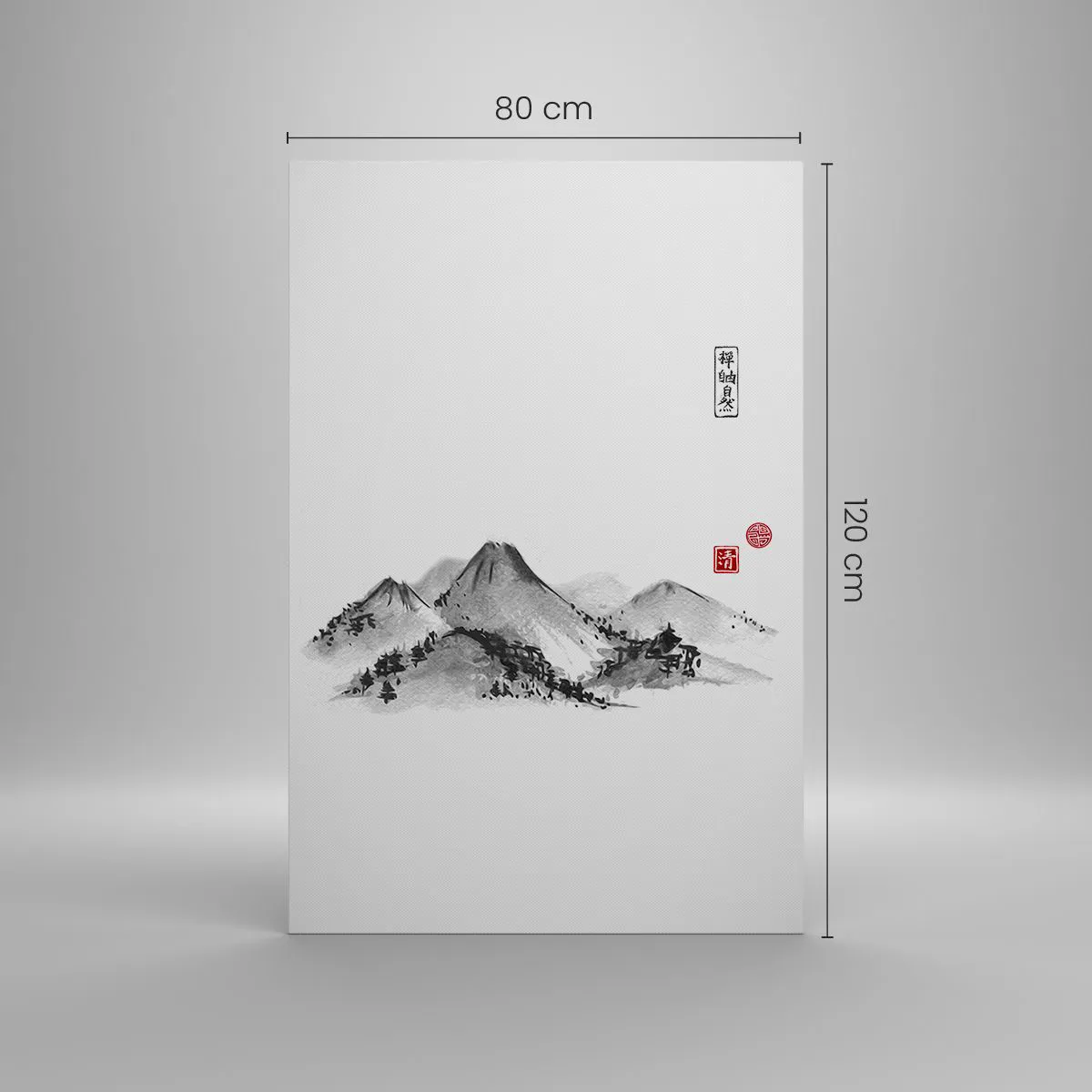 Obraz na plátne - Za hranicou vzdialenosti - 80x120 cm