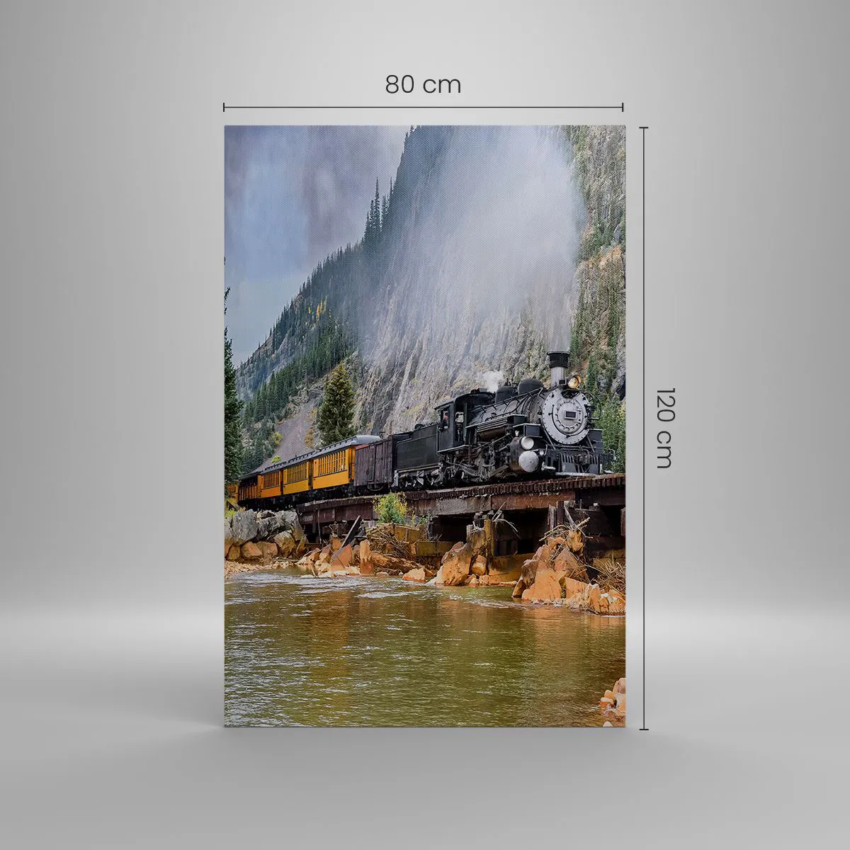 Vászonkép - Hova? Hova? - 80x120 cm