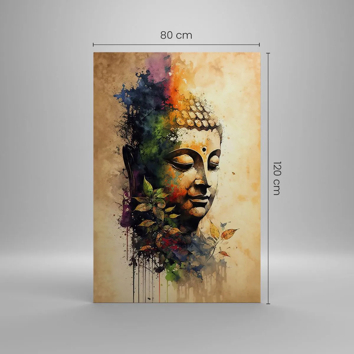 Tablou pe pânză - Namaste! - 80x120 cm