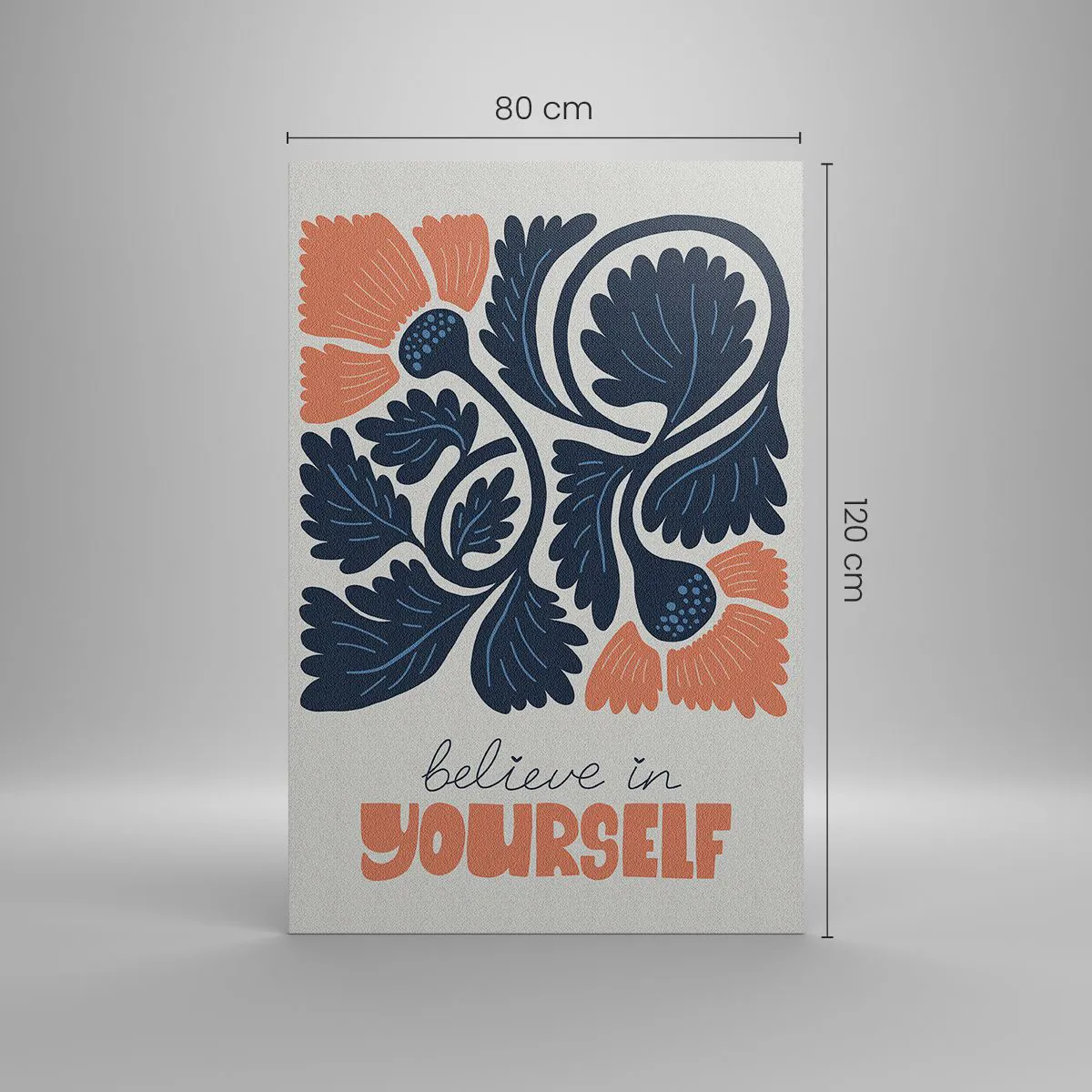 Impression sur toile - Image sur toile - Et tu t'épanouis - 80x120 cm