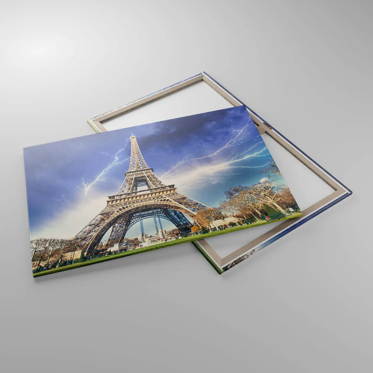 Lærredstryk - Billede på lærred - Stormens herskerinde - 100x70 cm