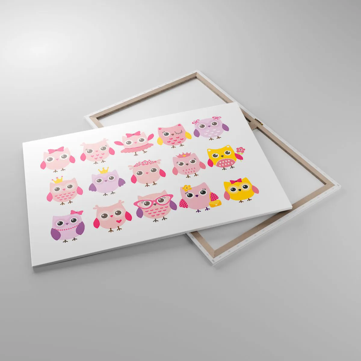 Lærredstryk - Billede på lærred - Den ene er sødere end den anden - 100x70 cm