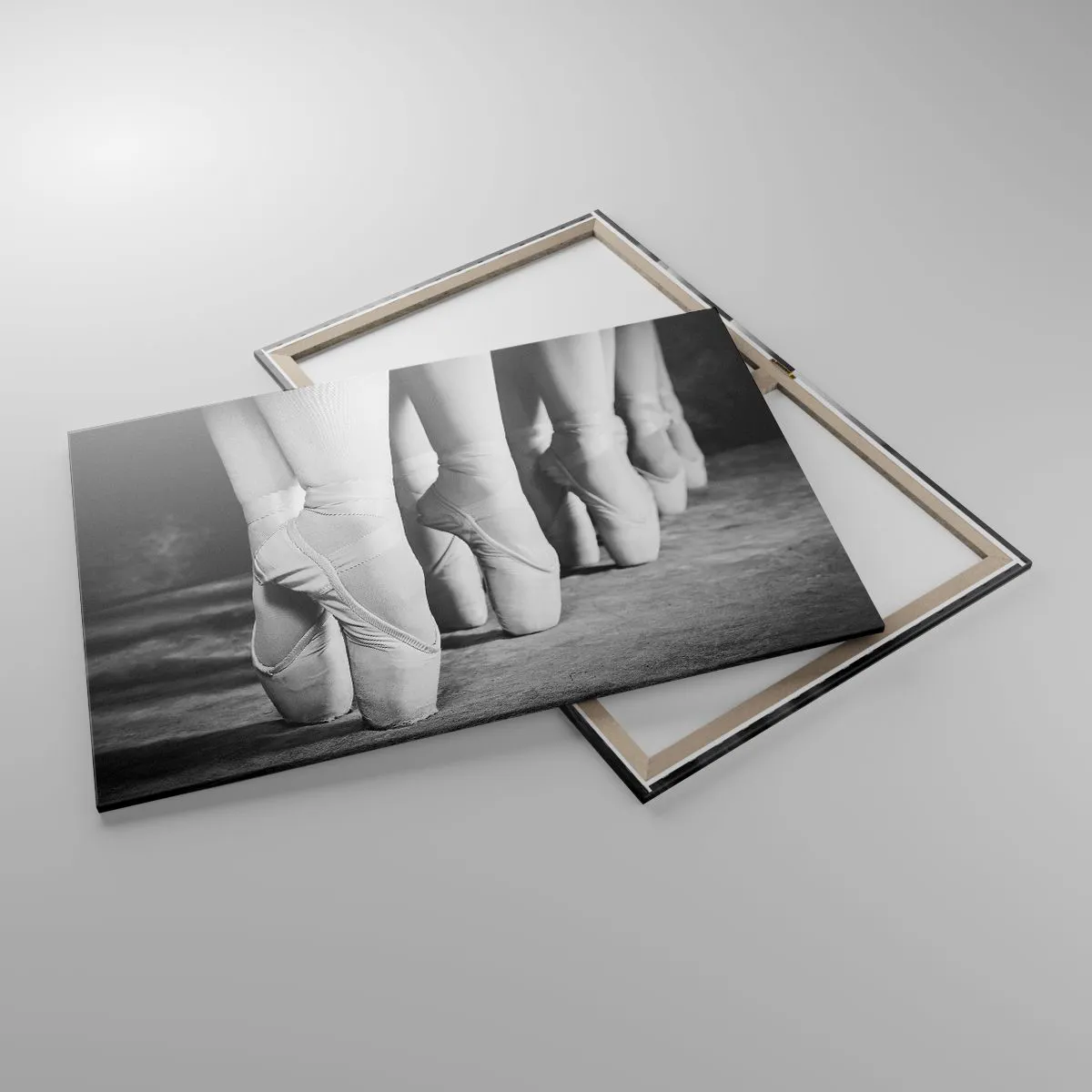 Lærredstryk - Billede på lærred - Sammen, let - 100x70 cm