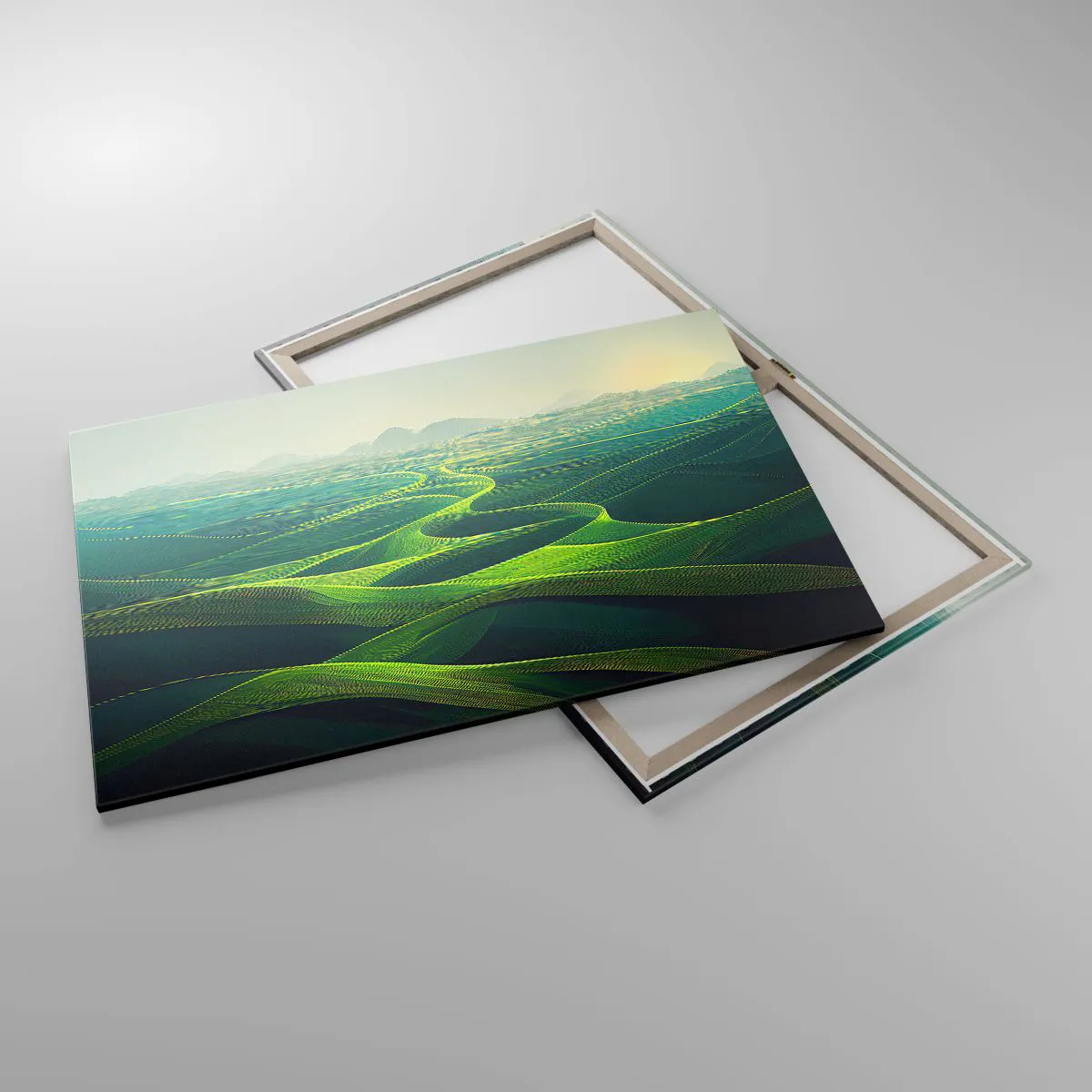 Canvas picture - In Green Valleys - 100x70 cm