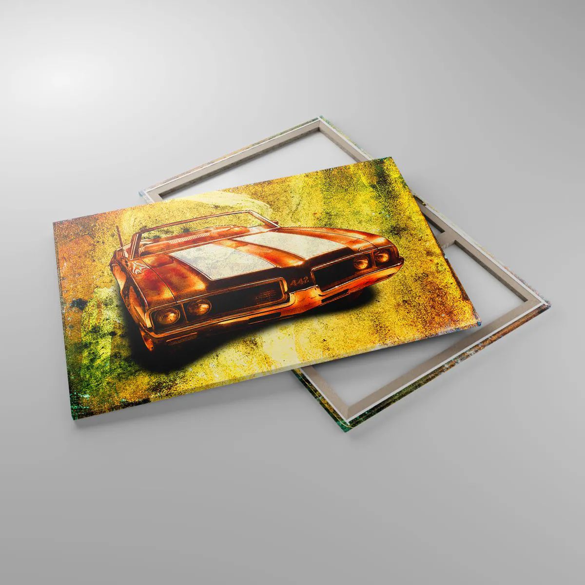 Tablou pe pânză - Puterea fermecătoare a formelor - 120x80 cm