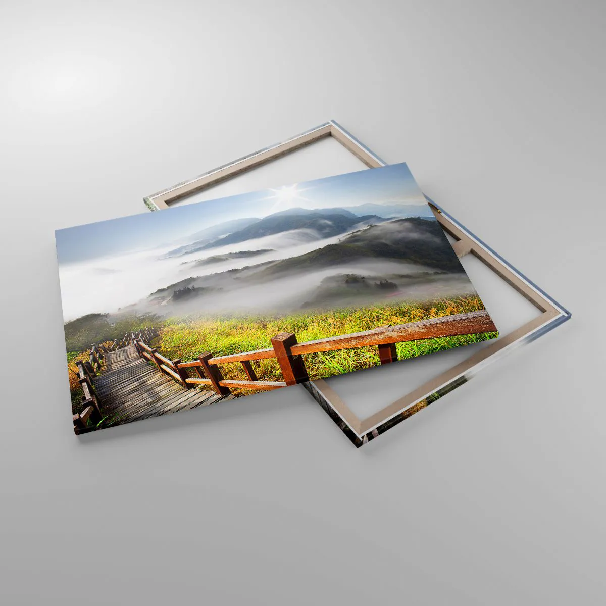 Lærredstryk - Billede på lærred - Vævet mod blænding og tåge - 120x80 cm