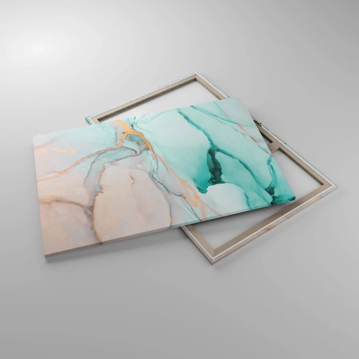 Vászonkép - Formák és színek tánca - 120x80 cm