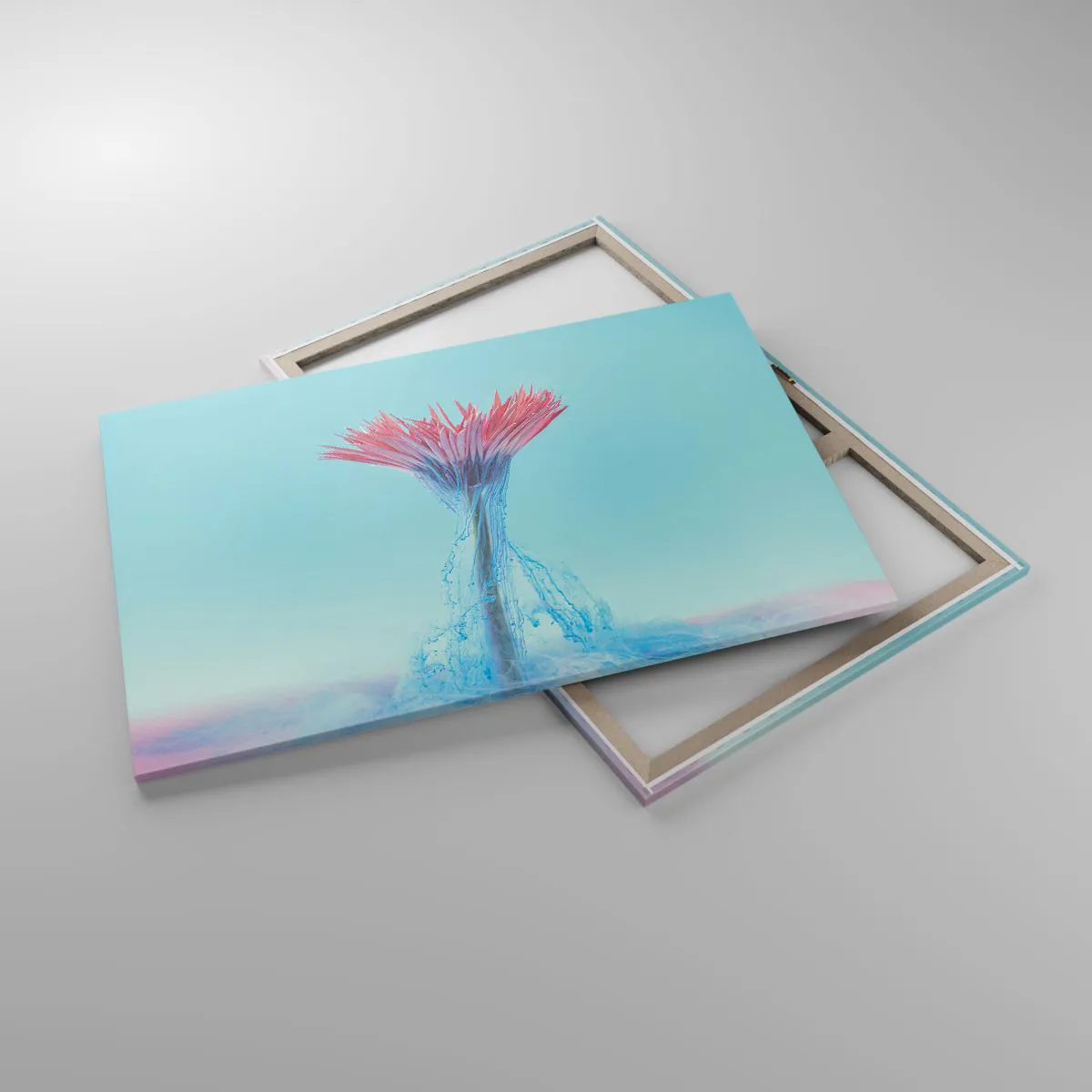 Quadro em tela - Num abraço revigorante - 120x80 cm