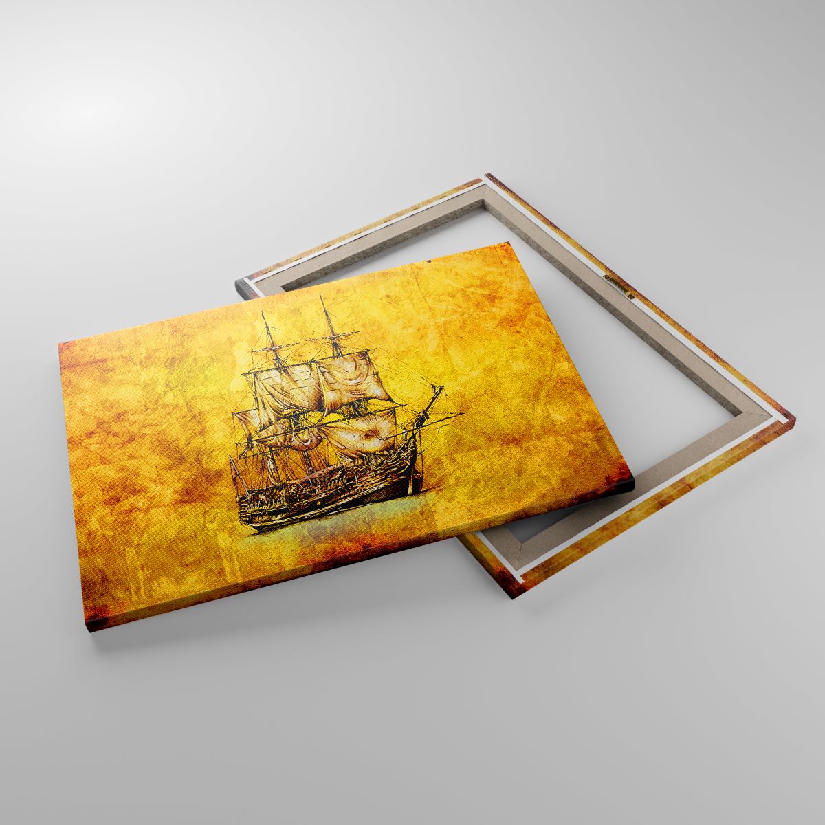 Impression de carte au trésor pirates de style ancien