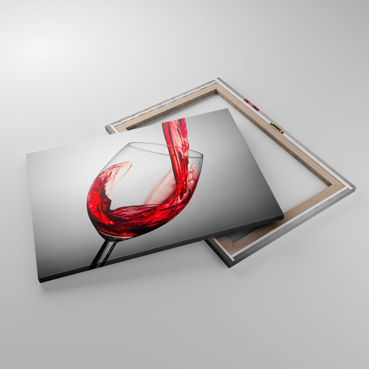 Leinwandbild Weinglas, Leinwandbild Rotwein, Leinwandbild Gastronomie, Leinwandbild Spiel, Leinwandbild Toast