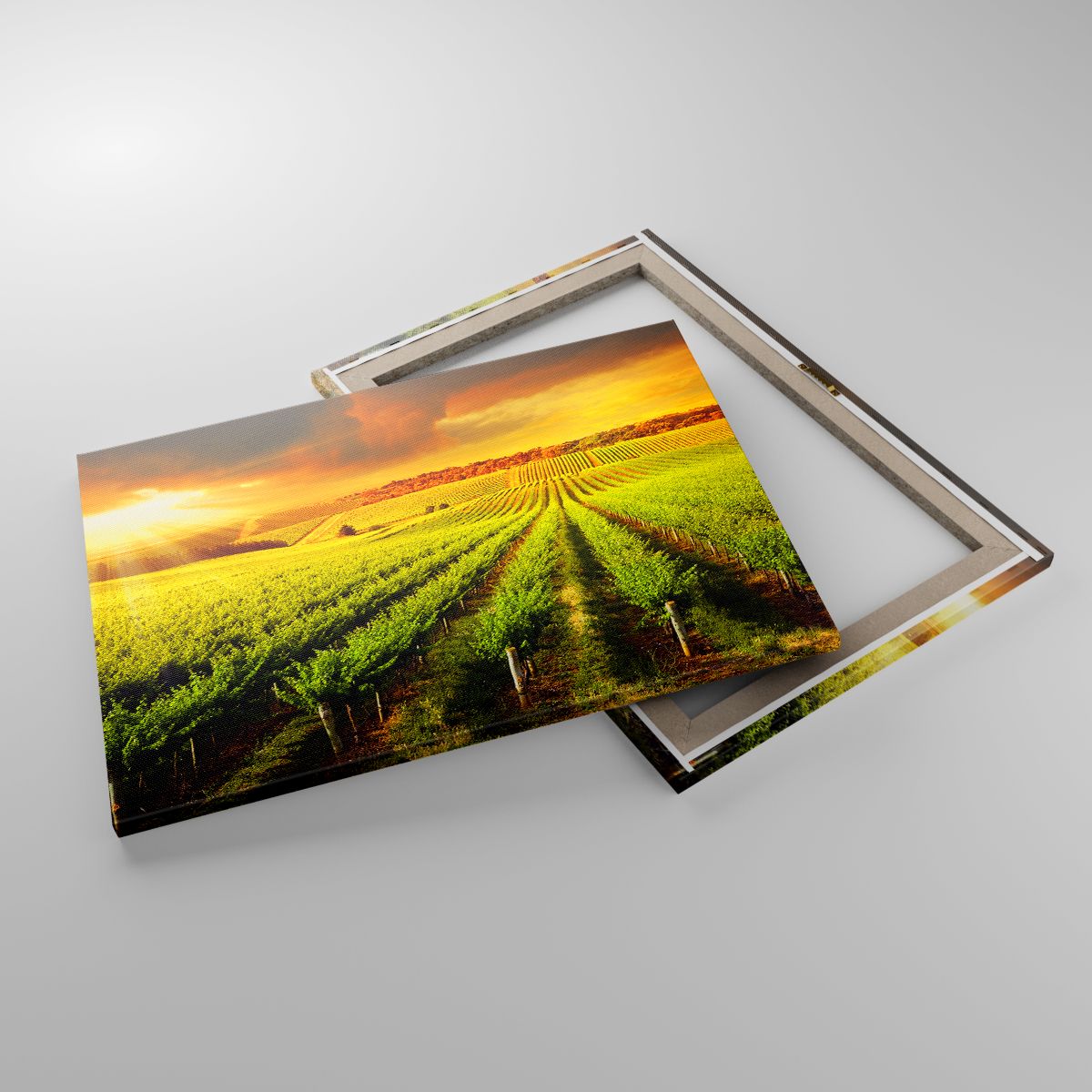 Leinwandbild Landschaft, Leinwandbild Weinberg, Leinwandbild Australien, Leinwandbild Barossa, Leinwandbild Der Sonnenuntergang