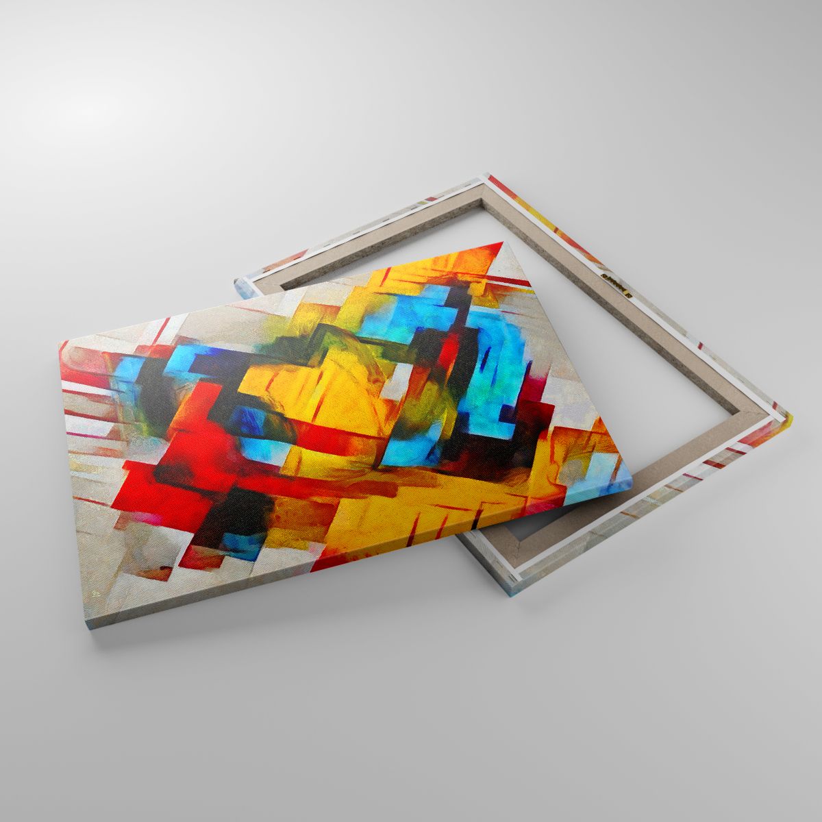 Cuadro Abstracción, Cuadro Cubismo, Cuadro Arte, Cuadro Expresionismo, Cuadro Multicolor