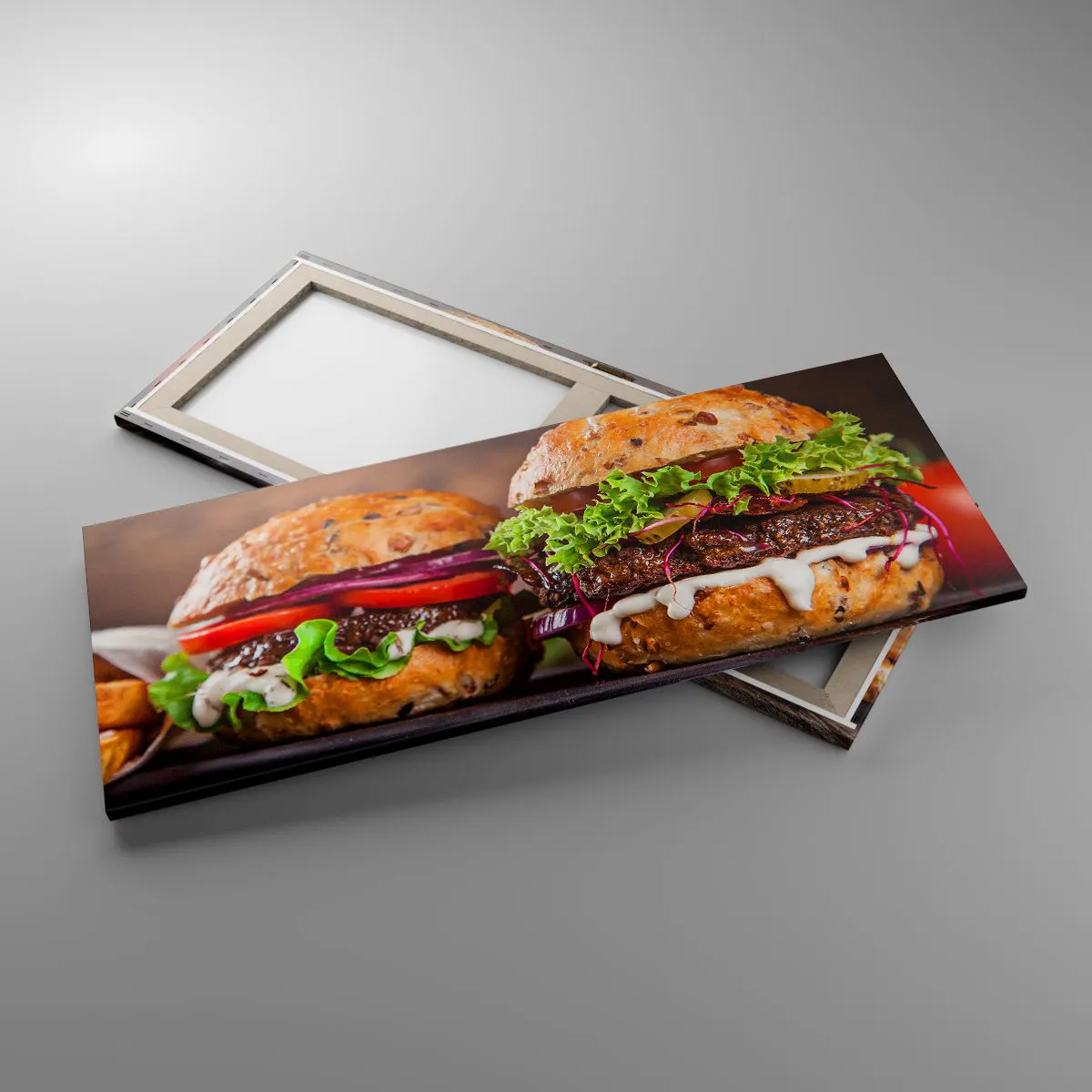 Quadro em tela - Sonho americano - 100x40 cm