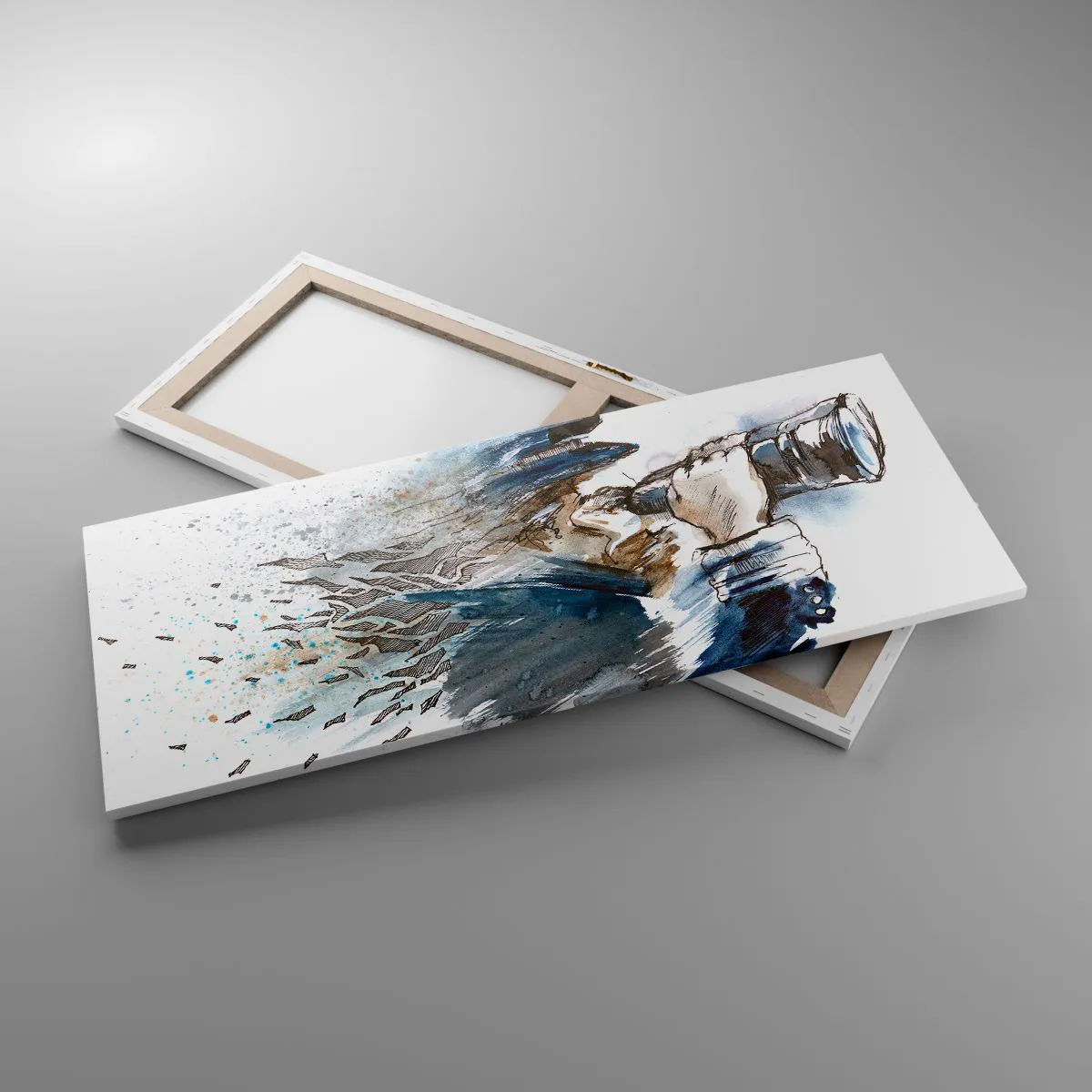 Obraz na płótnie - Dziesięć w skali Beauforta! - 100x40 cm