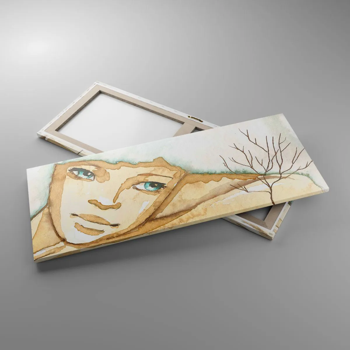 Obraz na plátně - Strom poezie vyrůstá z ticha - 100x40 cm