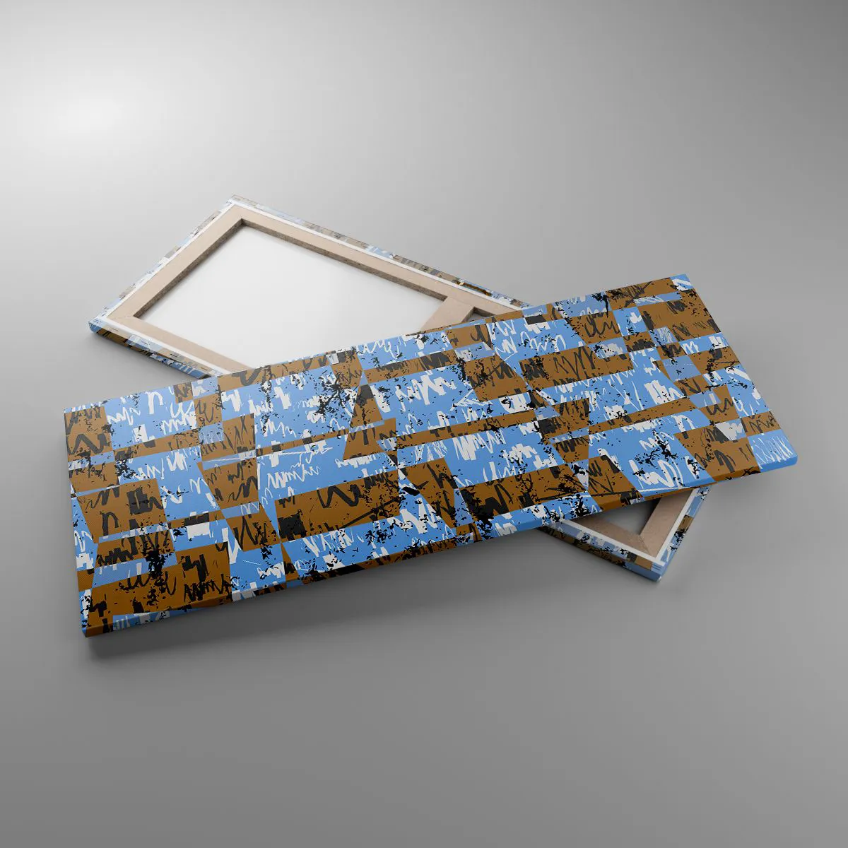 Impression sur toile - Image sur toile - Une découpe non humaine - 100x40 cm