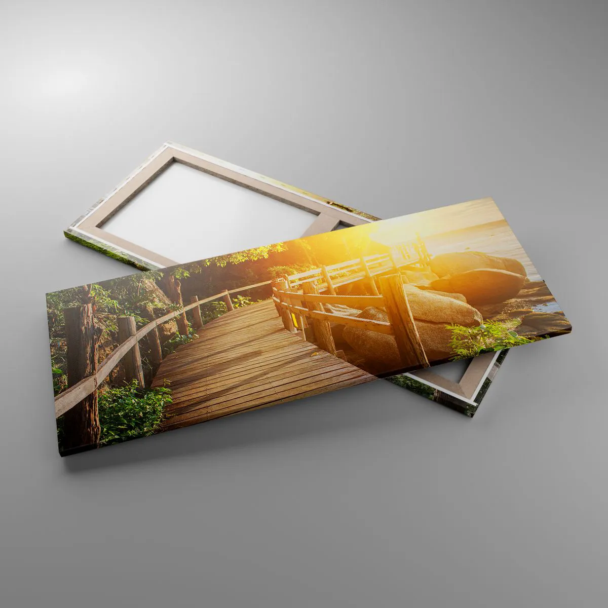 Canvas picture - Another Bend, New Wonders - 100x40 cm