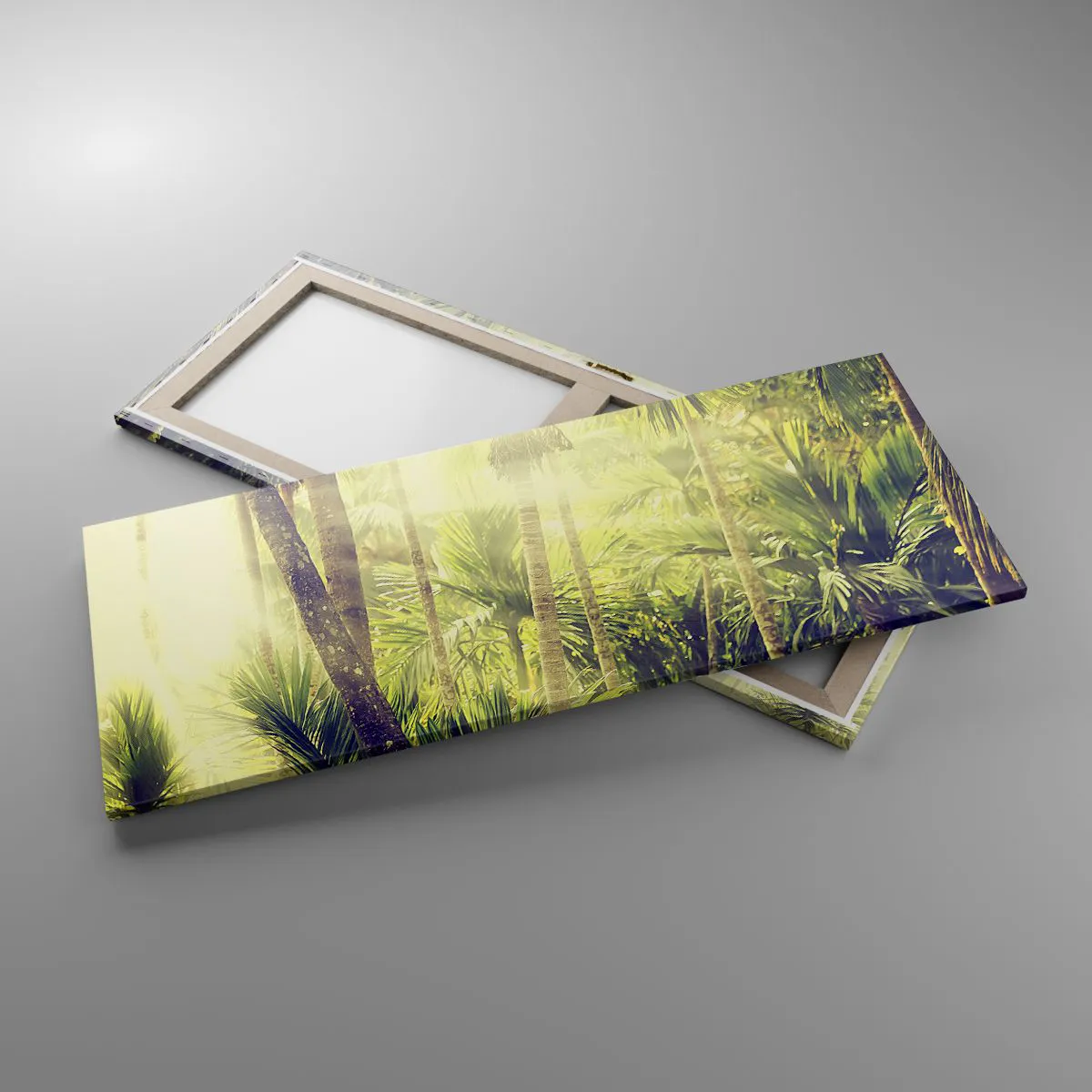 Obraz na plátně - V zeleném žáru - 100x40 cm