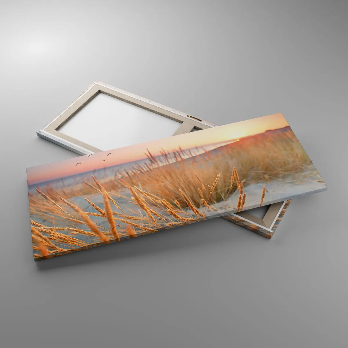 Schilderen op canvas - Het Baltische slaapliedje - 100x40 cm