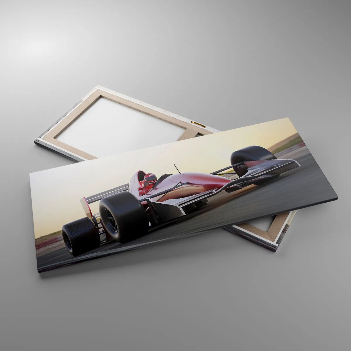 Lærredstryk - Billede på lærred - Altid en vinder - 120x50 cm