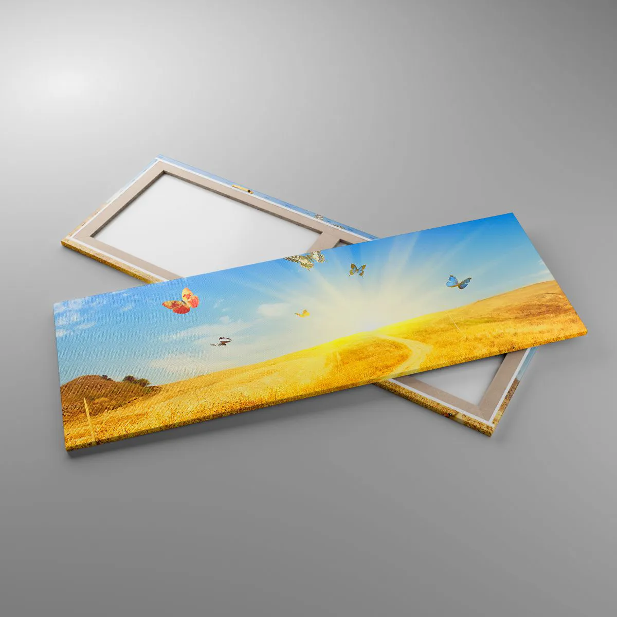 Canvas picture - How Can You Not Love the Summer? - 140x50 cm
