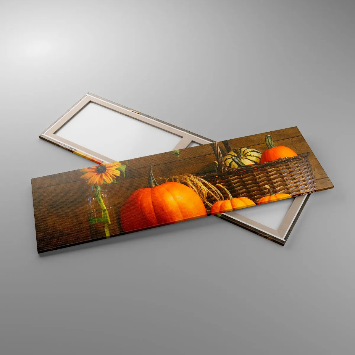 Canvas picture - Rustic Composition - Fruit of Autumn - 160x50 cm