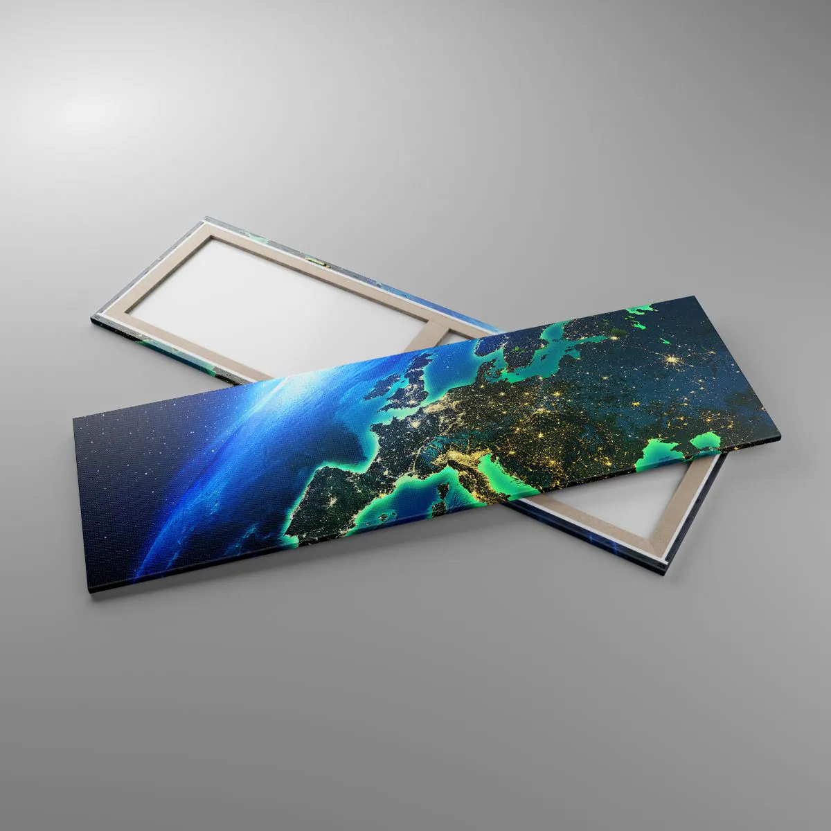 Vászonkép - Ragyogó Európa - 160x50 cm