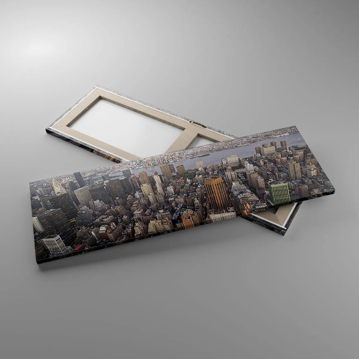 Quadro su tela - Stampe su Tela - Il cuore pulsante dei nostri tempi - 90x30 cm