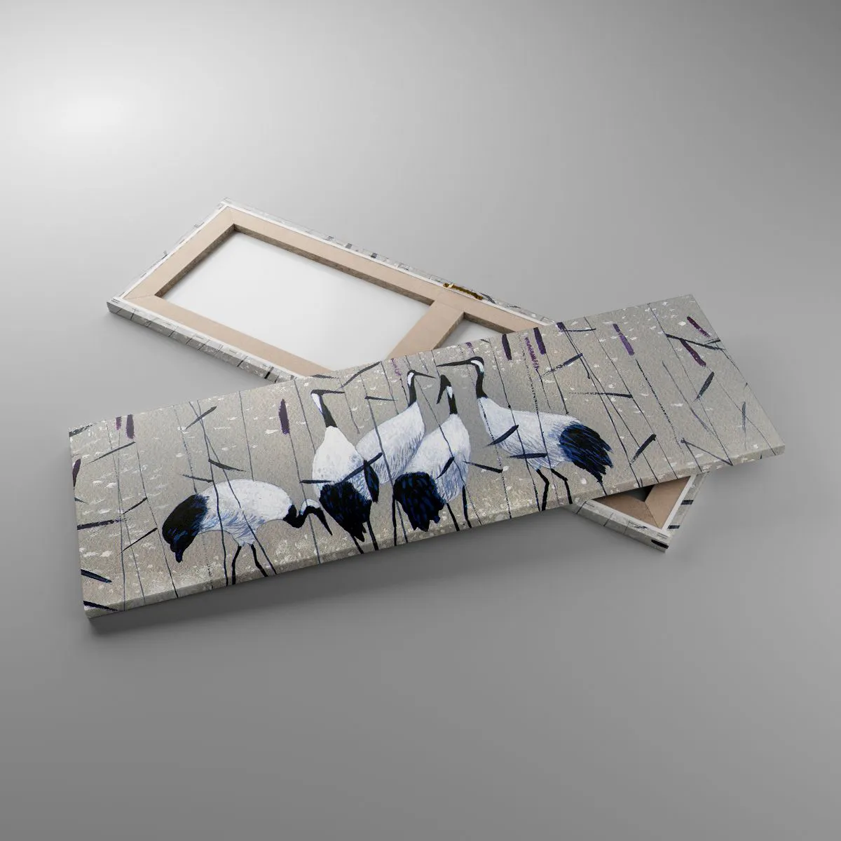 Bild auf Leinwand - Leinwandbild - Unter ihren eigenen - 90x30 cm