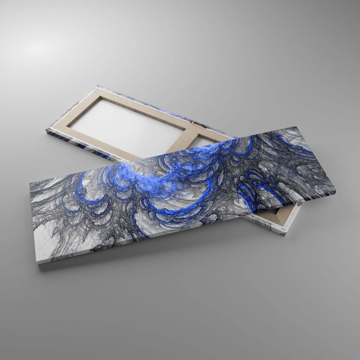 Impression sur toile - Image sur toile - La naissance d'une vague - 90x30 cm