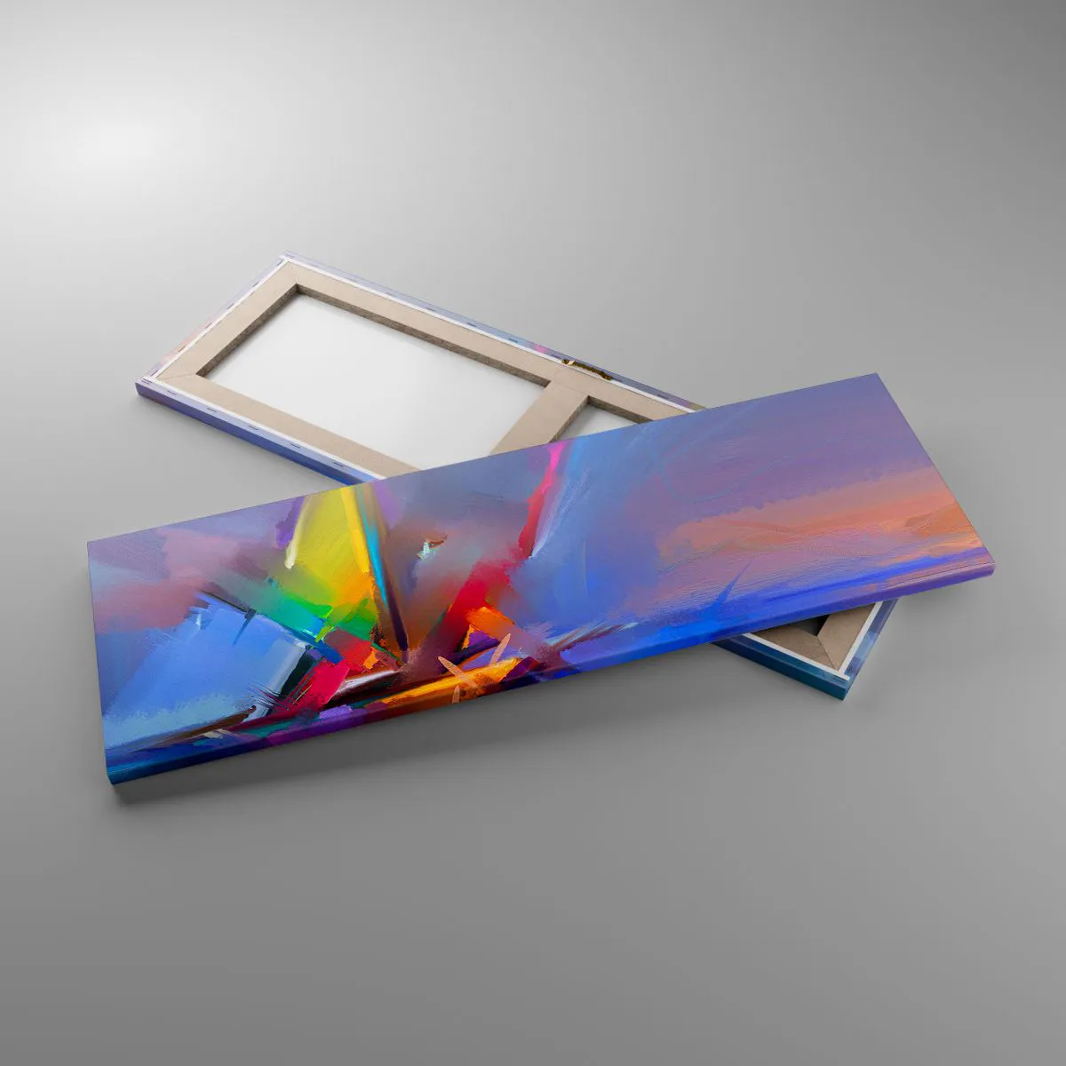 Obraz na płótnie - Śmigła jak ptak - 90x30 cm