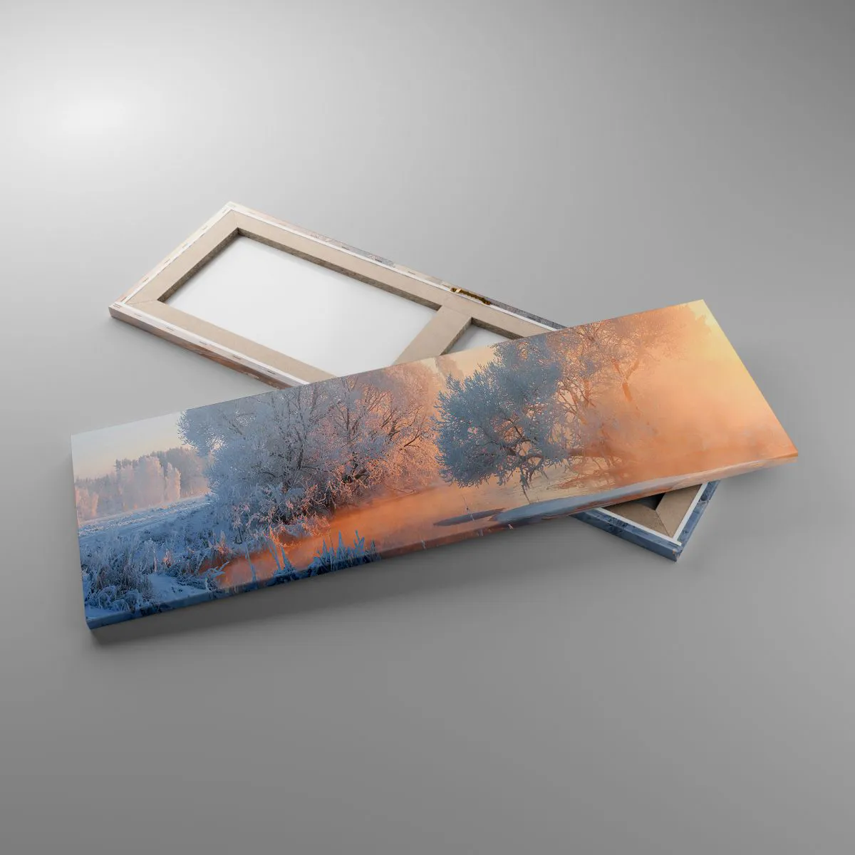 Canvas picture - Everything Shines in Sunny Crystal - 90x30 cm