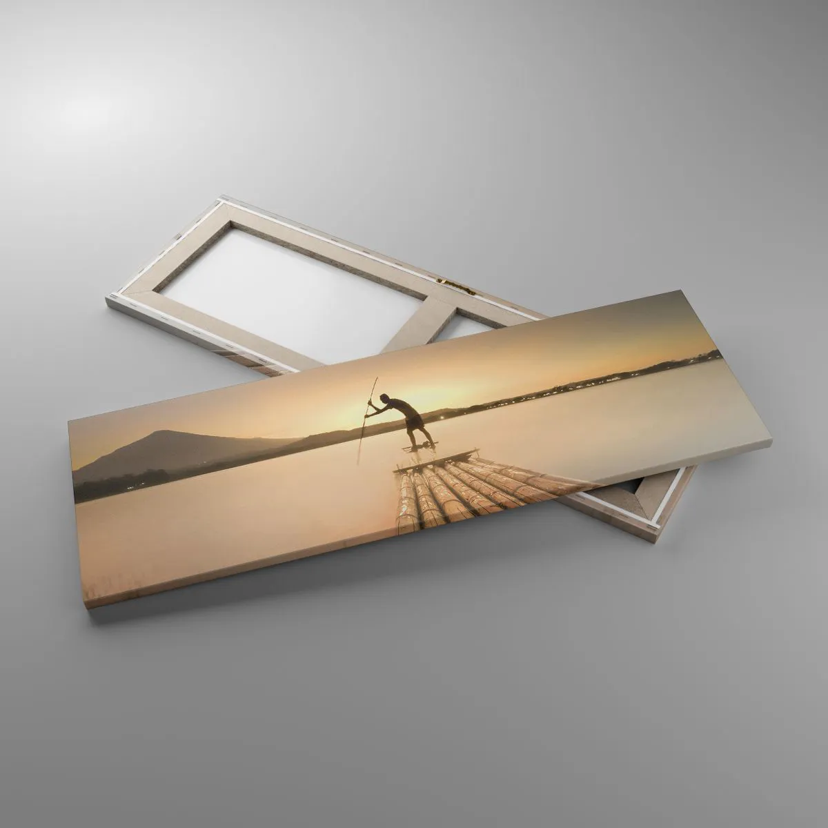 Impression sur toile - Image sur toile - Avant la fin du jour - 90x30 cm