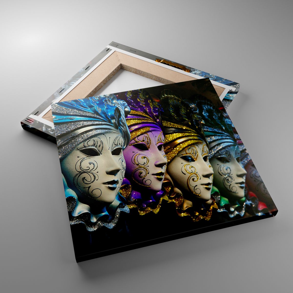 Leinwandbild Venezianische Maske, Leinwandbild Venedig, Leinwandbild Karneval, Leinwandbild Kunst, Leinwandbild Italien