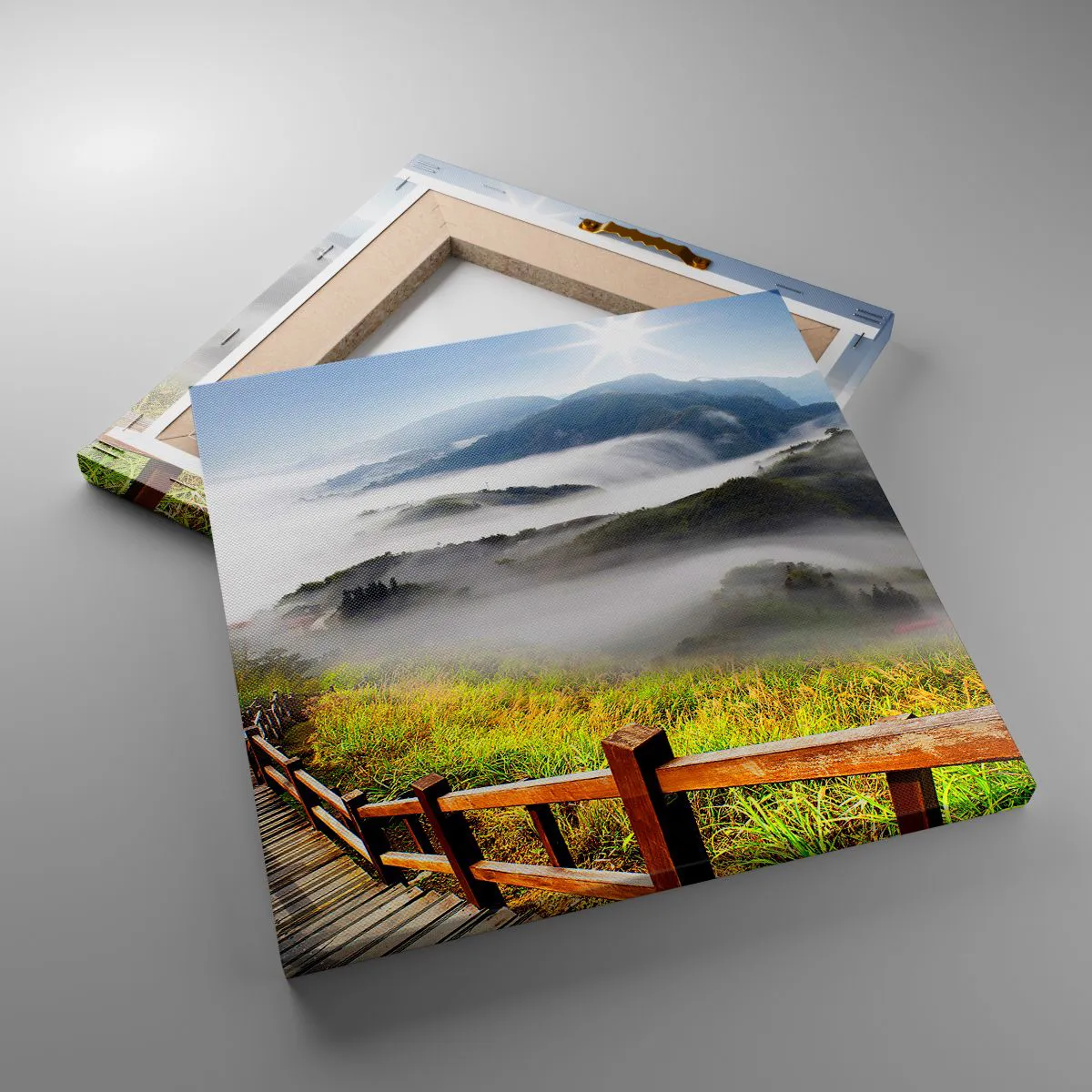 Lærredstryk - Billede på lærred - Vævet mod blænding og tåge - 30x30 cm